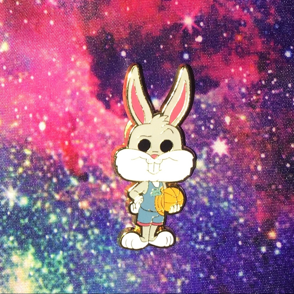 Space Jam Enamel Pin